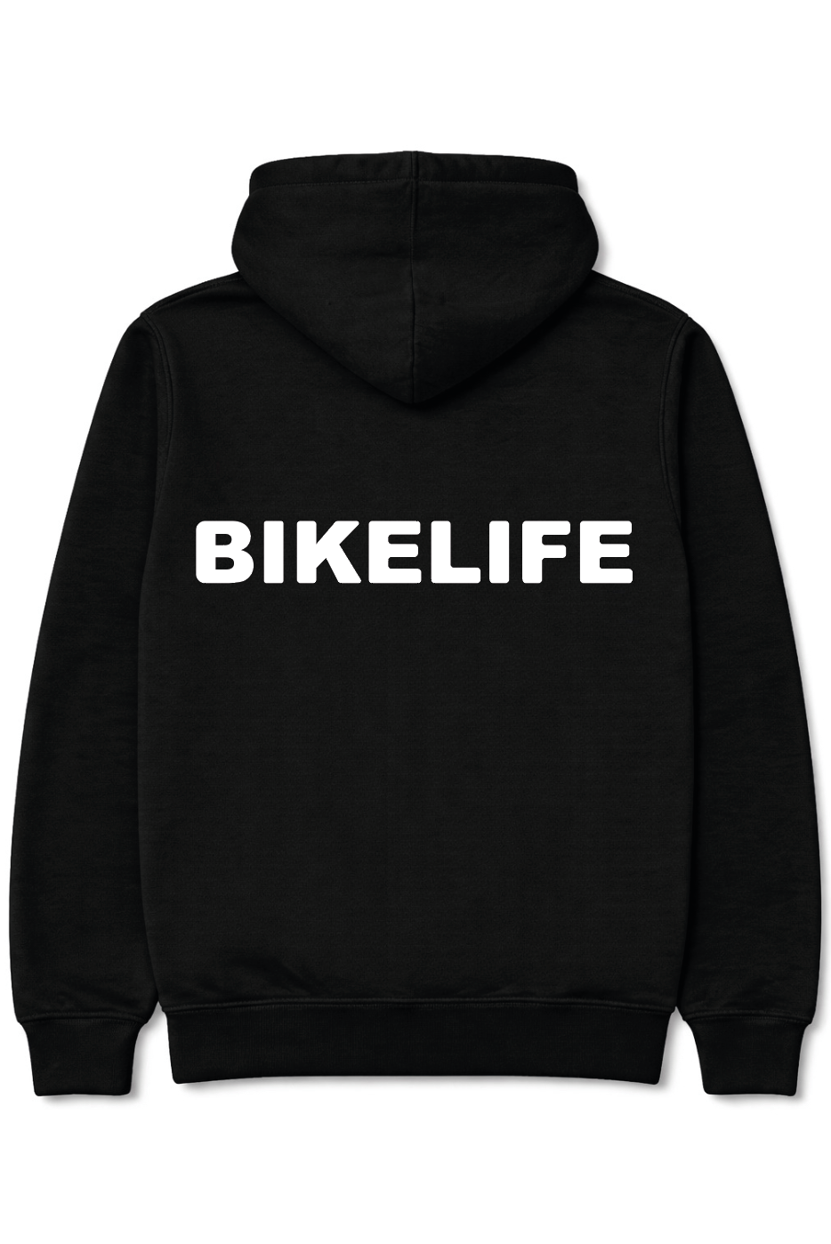 Bikelife hoodie - puffy 3D effect