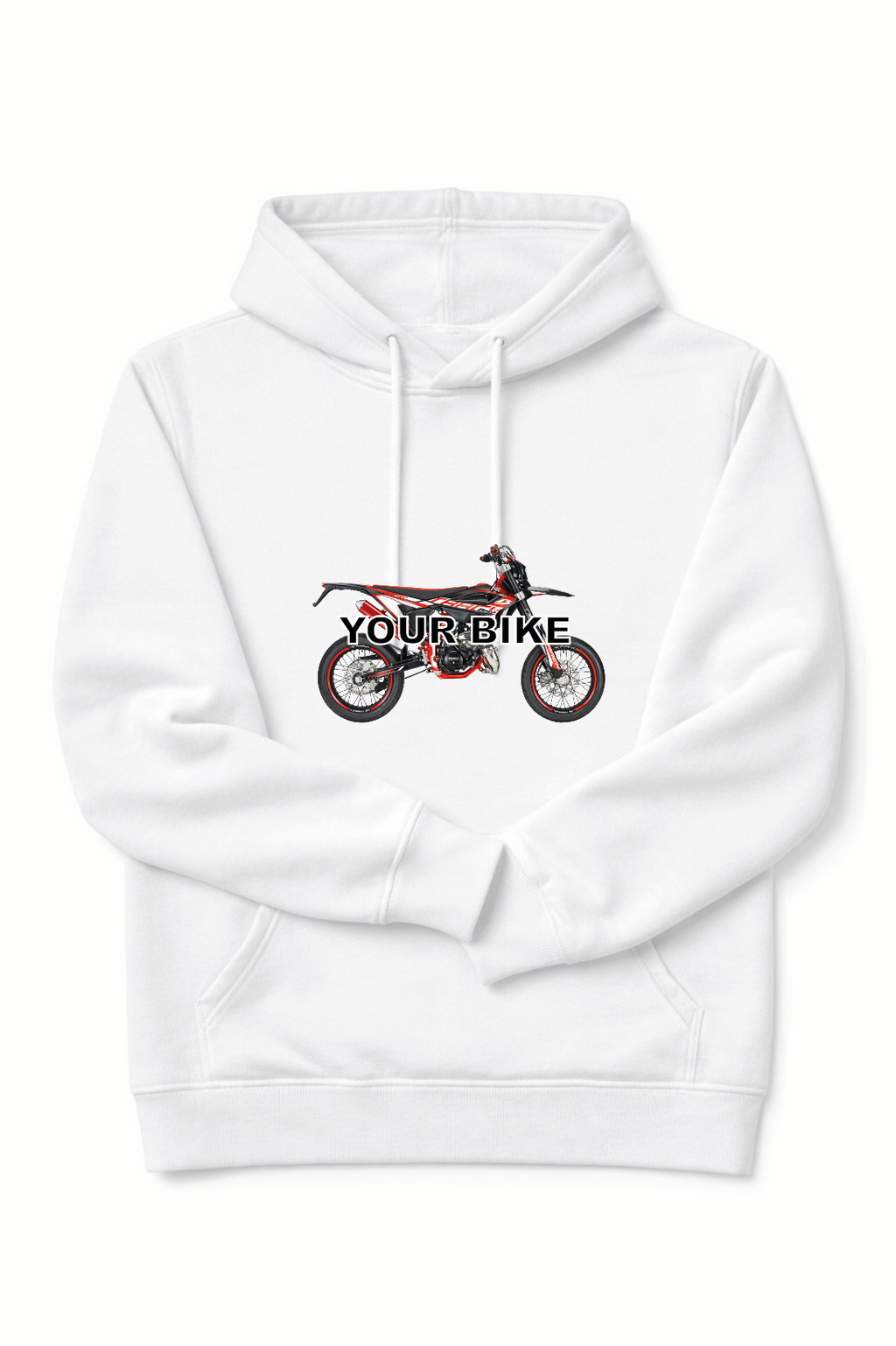 Custom biker hoodie - Full colour
