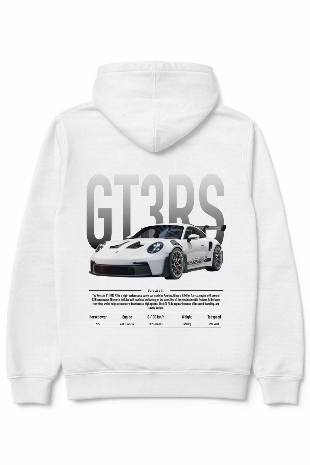 Custom car hoodie - Full colour