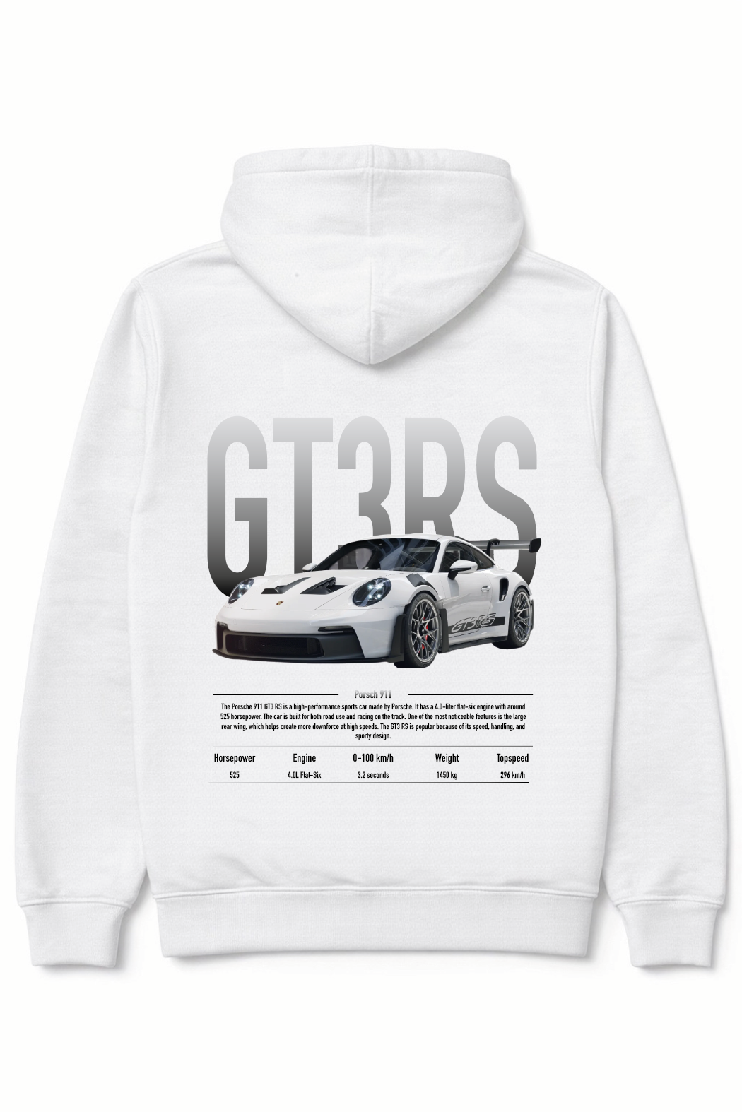 Custom car hoodie - Full colour