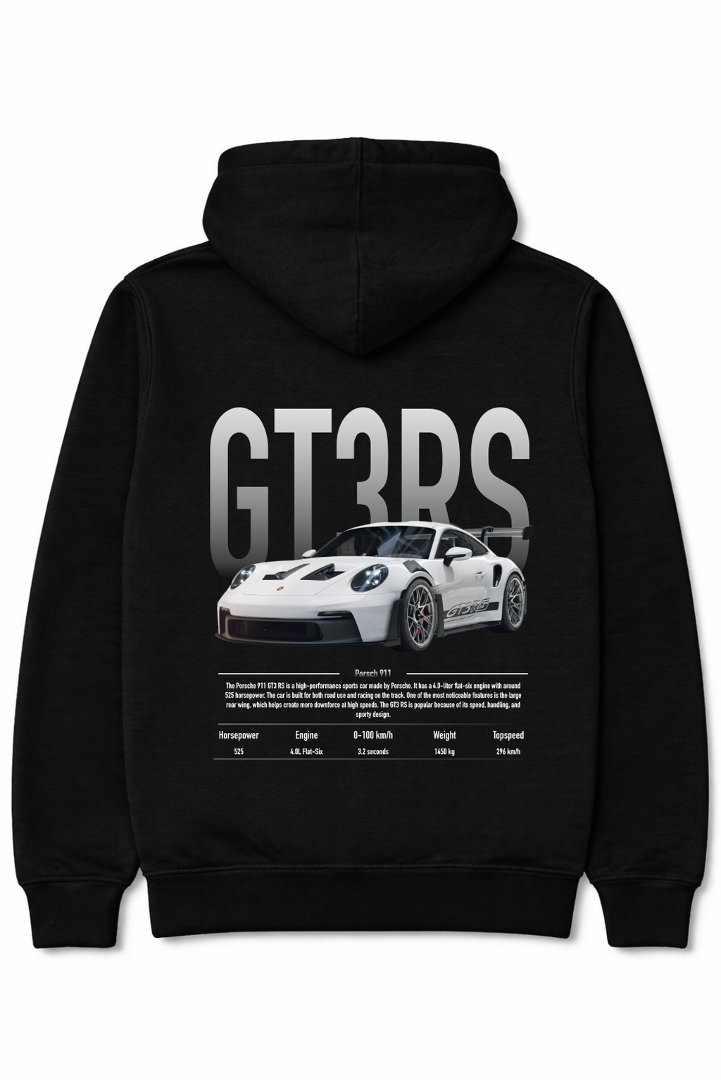 Custom car hoodie - Full colour